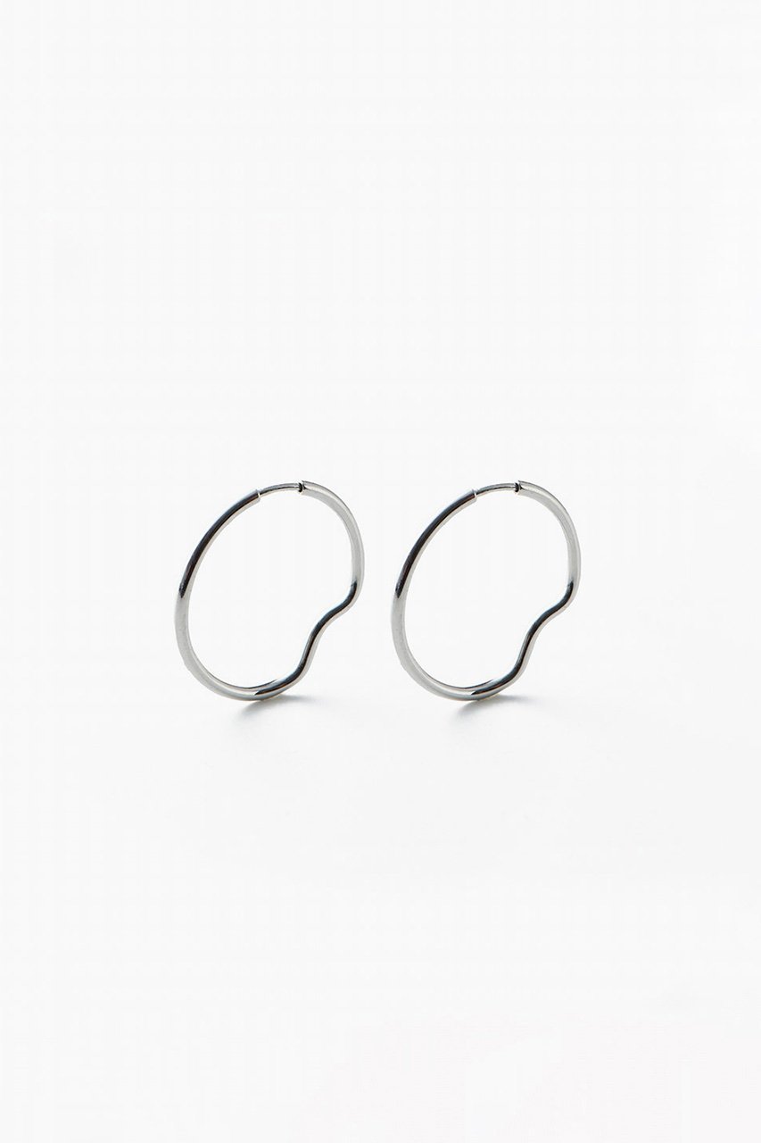 【マリア ブラック/MARIA BLACK】のCopenhagen 25 フープピアス(ペア) インテリア・キッズ・メンズ・レディースファッション・服の通販 founy(ファニー) 　ファッション　Fashion　レディースファッション　Fashion for Women　ジュエリー　Jewelry　ファッションリング　Fashion Rings　イヤリング・フープ・ドロップタイプ　Hoop, Drop & Clip Earrings　イヤリング　Earrings　チューブ　Tube, Tube Top　フープ　Hoop, Hoop Earrings　シルバー|ID: prp329100003965009 ipo3291000000035925968