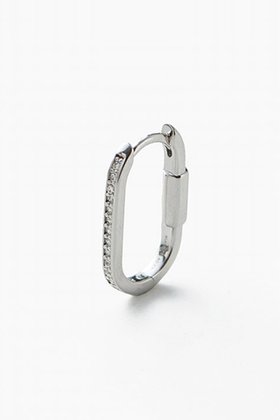 【マリア ブラック/MARIA BLACK】 Kastellet ピアス(片耳用)人気、トレンドファッション・服の通販 founy(ファニー) ファッション Fashion レディースファッション Fashion for Women ジュエリー Jewelry ファッションリング Fashion Rings イヤリング・フープ・ドロップタイプ Hoop, Drop & Clip Earrings イヤリング Earrings フォルム Silhouette, Form リバーシブル Reversible, Two-Sided 片耳 One-Ear, Single Earring |ID:prp329100003965012