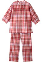 【キッドブルー/KID BLUE】の24シャーリングチェックパジャマ レッド|ID: prp329100003965033 ipo3291000000032833879