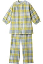 【キッドブルー/KID BLUE】の24シャーリングチェックパジャマ イエロー|ID: prp329100003965033 ipo3291000000032833880