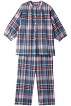 【キッドブルー/KID BLUE】の24シャーリングチェックパジャマ ブルー|ID: prp329100003965033 ipo3291000000032833881