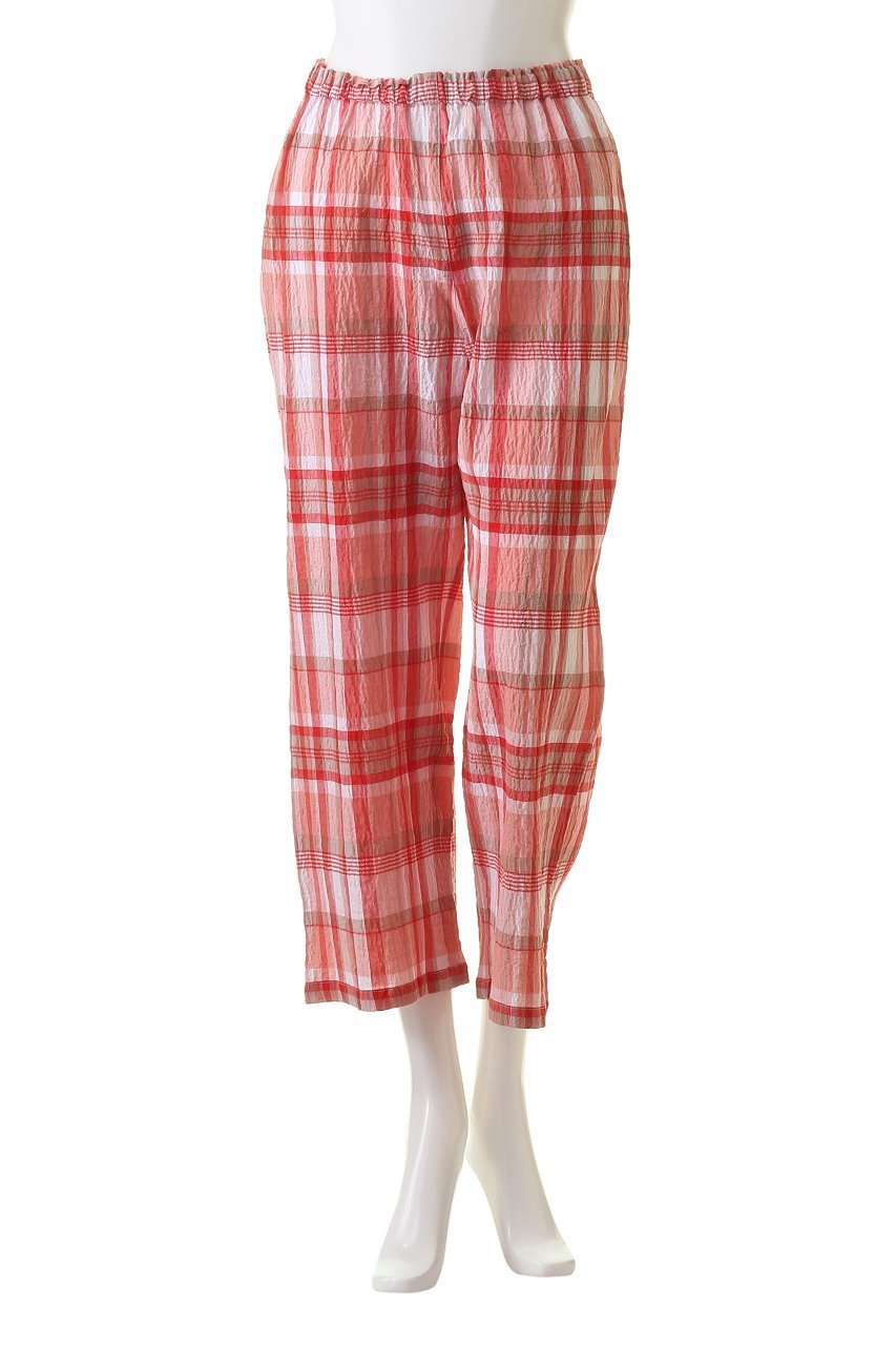 【キッドブルー/KID BLUE】の24シャーリングチェックパジャマ 人気、トレンドファッション・服の通販 founy(ファニー) 　ファッション　Fashion　レディースファッション　Fashion for Women　おすすめ　Recommended / Our Picks　サマー　Summer, Summer Style　シャーリング　Shirring, Ruched　チェック　Check, Plaid, Tartan　パジャマ　Pajamas, Sleepwear　リラックス　Relax, Relaxed Fit　other-6|ID: prp329100003965033 ipo3291000000032833886