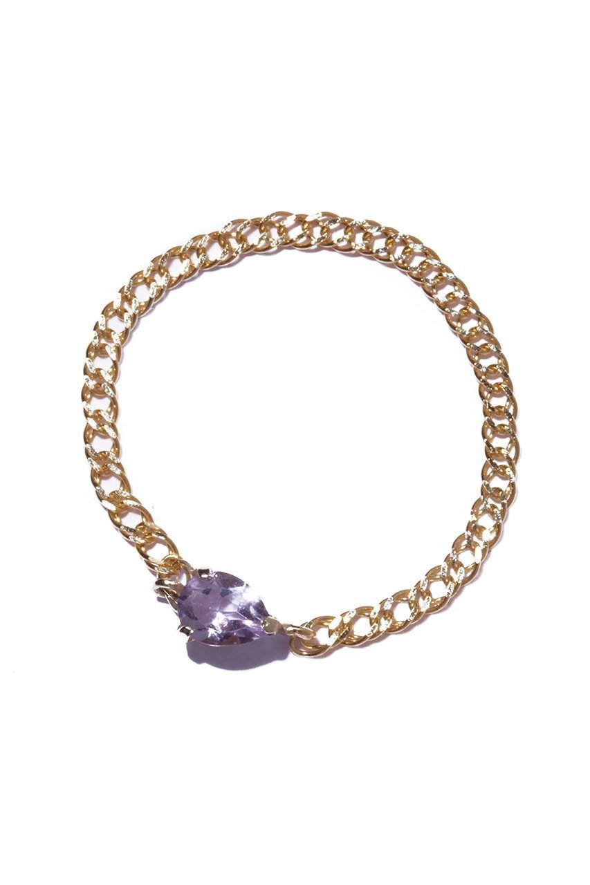 【ルボンボン/les bonbon】のfloat リング インテリア・キッズ・メンズ・レディースファッション・服の通販 founy(ファニー) 　ファッション　Fashion　レディースファッション　Fashion for Women　ジュエリー　Jewelry　ストーン　Stone, Gem-Like　チェーン　Chain, Chain Strap　フラット　Flat, Flat Shoes　ピンクアメジスト|ID: prp329100003965047 ipo3291000000035797464