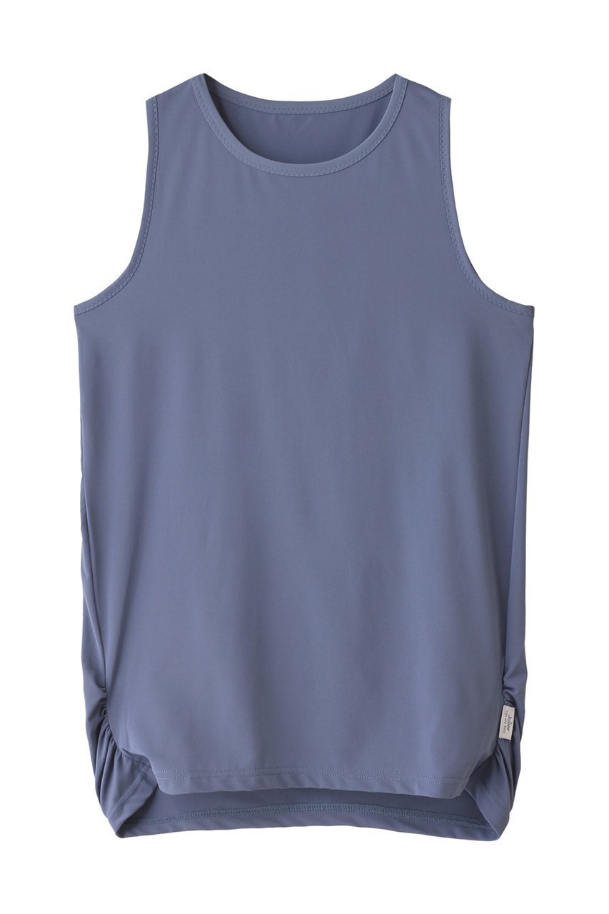 【ジュリエ/Julier】の【定番】Ecocoベア天竺タンクトップ インテリア・キッズ・メンズ・レディースファッション・服の通販 founy(ファニー) 　ファッション　Fashion　レディースファッション　WOMEN　トップス・カットソー　Tops/Tshirt　スポーツウェア　Sportswear　スポーツ トップス　Sports Tops　シンプル　Simple　スポーツ　Sports　タンク　Tank　ボトム　Bottom　ヨガ　Yoga　夏　Summer　定番　Standard　NEW・新作・新着・新入荷　New Arrivals　ブルー|ID: prp329100003965056 ipo3291000000032363548