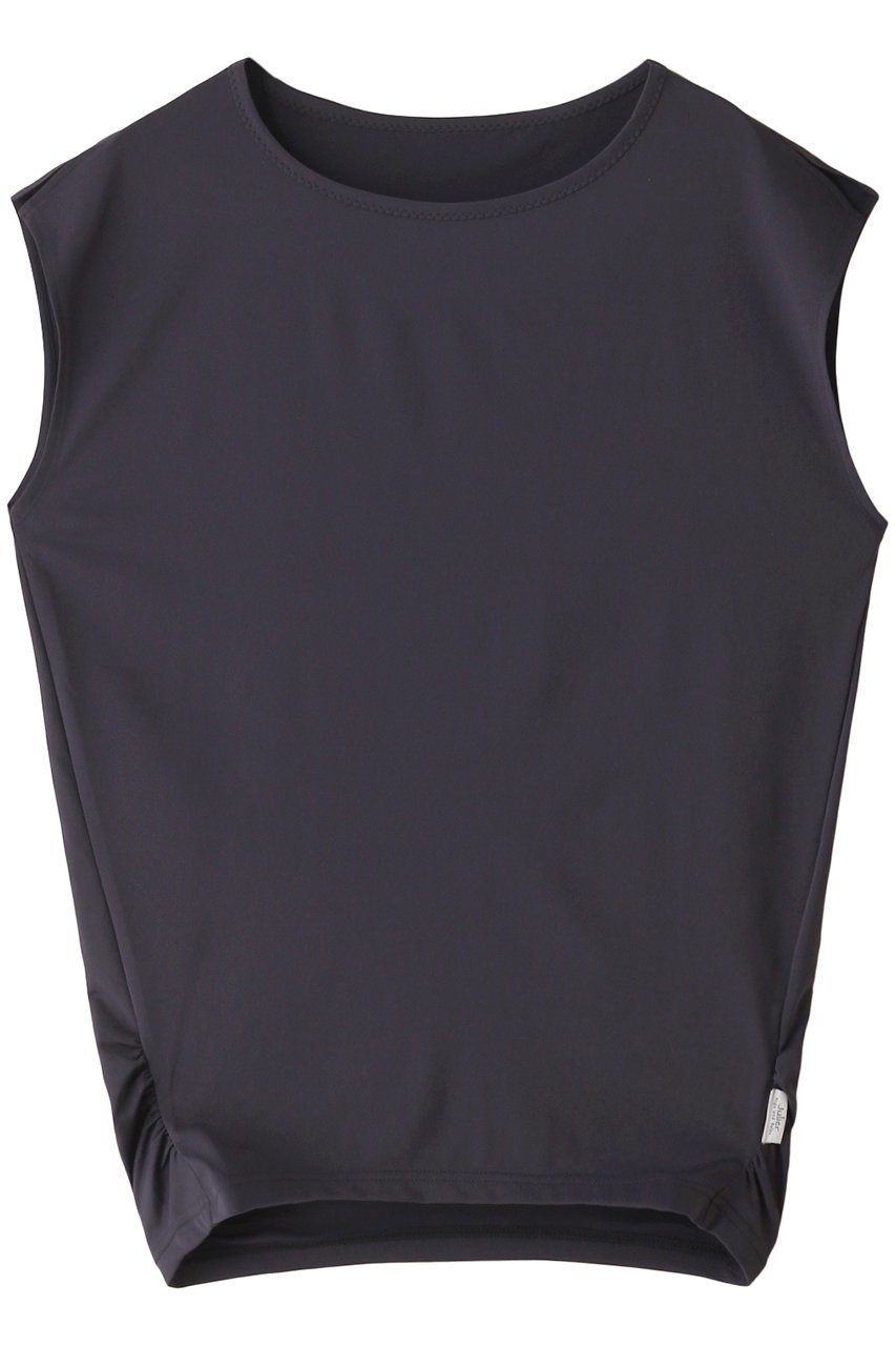 【ジュリエ/Julier】の【定番】Ecocoベア天竺チュニック インテリア・キッズ・メンズ・レディースファッション・服の通販 founy(ファニー) 　ファッション　Fashion　レディースファッション　WOMEN　トップス・カットソー　Tops/Tshirt　スポーツウェア　Sportswear　スポーツ トップス　Sports Tops　シンプル　Simple　スポーツ　Sports　チュニック　Tunic　ボトム　Bottom　レギンス　Leggings　再入荷　Restock/Back In Stock/Re Arrival　定番　Standard　無地　Plain Color　チャコールグレー|ID: prp329100003965058 ipo3291000000032362660