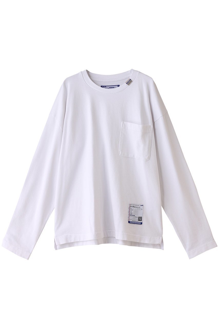 【メゾン ミハラヤスヒロ/Maison MIHARA YASUHIRO / MEN】の【MEN】【in-stru(men-tal).】ヘビーウェイトジャージーポケット ロングスリーブ Tシャツ インテリア・キッズ・メンズ・レディースファッション・服の通販 founy(ファニー) 　ファッション　Fashion　メンズファッション　Fashion for Men　トップス・カットソー　Cut & Sew Tops　メンズシャツ　Shirts　シンプル　Simple, Minimal　スリーブ　Sleeve, Long Sleeve / Short Sleeve　ロング　Long, Long-Length　ホワイト|ID: prp329100003966133 ipo3291000000032935232