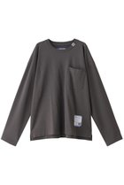 【メゾン ミハラヤスヒロ/Maison MIHARA YASUHIRO / MEN】の【MEN】【in-stru(men-tal).】ヘビーウェイトジャージーポケット ロングスリーブ Tシャツ ダークグレー|ID: prp329100003966133 ipo3291000000032935240