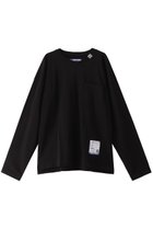 【メゾン ミハラヤスヒロ/Maison MIHARA YASUHIRO / MEN】の【MEN】【in-stru(men-tal).】ヘビーウェイトジャージーポケット ロングスリーブ Tシャツ ブラック|ID: prp329100003966133 ipo3291000000032935247