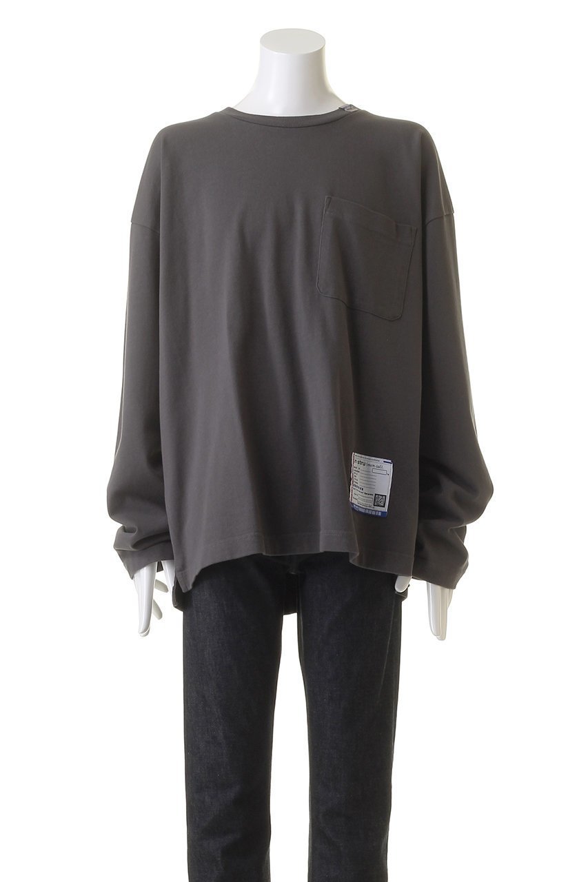 【メゾン ミハラヤスヒロ/Maison MIHARA YASUHIRO / MEN】の【MEN】【in-stru(men-tal).】ヘビーウェイトジャージーポケット ロングスリーブ Tシャツ 人気、トレンドファッション・服の通販 founy(ファニー) 　ファッション　Fashion　メンズファッション　Fashion for Men　トップス・カットソー　Cut & Sew Tops　メンズシャツ　Shirts　シンプル　Simple, Minimal　スリーブ　Sleeve, Long Sleeve / Short Sleeve　ロング　Long, Long-Length　other-2|ID: prp329100003966133 ipo3291000000035672487