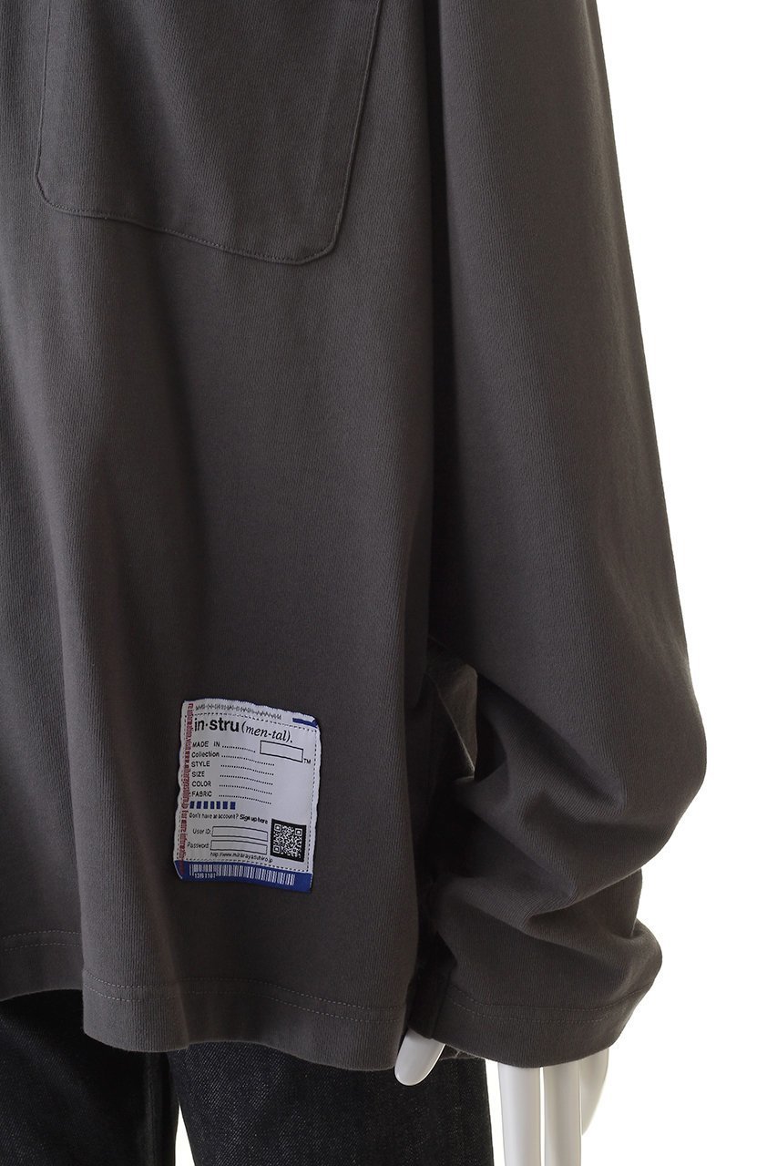 【メゾン ミハラヤスヒロ/Maison MIHARA YASUHIRO / MEN】の【MEN】【in-stru(men-tal).】ヘビーウェイトジャージーポケット ロングスリーブ Tシャツ 人気、トレンドファッション・服の通販 founy(ファニー) 　ファッション　Fashion　メンズファッション　Fashion for Men　トップス・カットソー　Cut & Sew Tops　メンズシャツ　Shirts　シンプル　Simple, Minimal　スリーブ　Sleeve, Long Sleeve / Short Sleeve　ロング　Long, Long-Length　other-6|ID: prp329100003966133 ipo3291000000035672493