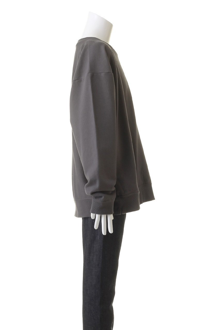 【メゾン ミハラヤスヒロ/Maison MIHARA YASUHIRO / MEN】の【MEN】【in-stru(men-tal).】フレンチ テリー クルーネック プルオーバー 人気、トレンドファッション・服の通販 founy(ファニー) 　ファッション　Fashion　メンズファッション　Fashion for Men　トップス・カットソー　Cut & Sew Tops　メンズシャツ　Shirts　シンプル　Simple, Minimal　スリム　Slim, Slim Fit　スリーブ　Sleeve, Long Sleeve / Short Sleeve　フレンチ　French, French Style　ボトム　Bottoms, Lower Wear　ロング　Long, Long-Length　ワイド　Wide, Wide Fit　軽量　Lightweight, Ultra Light　other-3|ID: prp329100003966134 ipo3291000000035935297