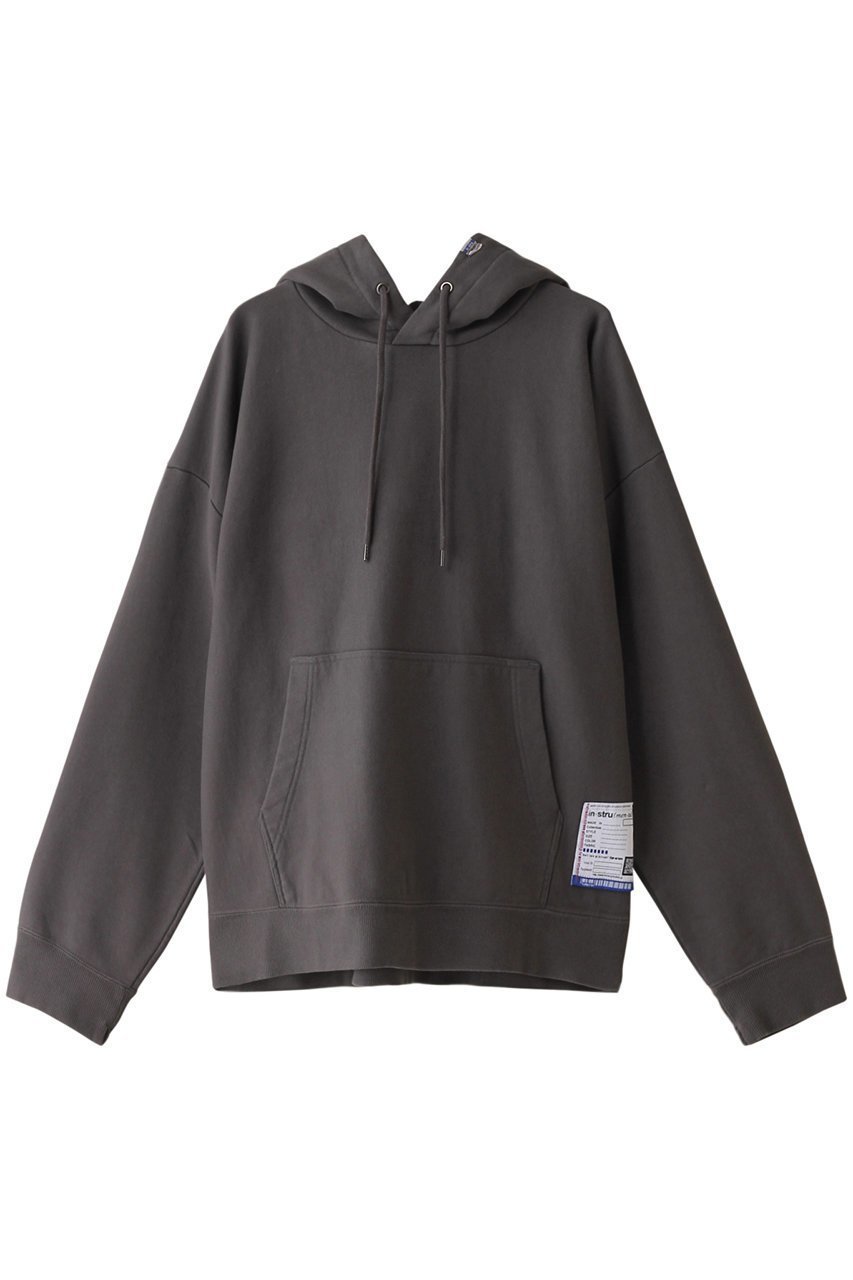 【メゾン ミハラヤスヒロ/Maison MIHARA YASUHIRO / MEN】の【MEN】【in-stru(men-tal).】フレンチ テリー フーディー プルオーバー インテリア・キッズ・メンズ・レディースファッション・服の通販 founy(ファニー) 　ファッション　Fashion　メンズファッション　Fashion for Men　トップス・カットソー　Cut & Sew Tops　パーカー・フーディー / カジュアルコーデ　Hoodies & Parkas　メンズシャツ　Shirts　フレンチ　French, French Style　今季　This Season, Current Season　定番　Standard, Basic Item　軽量　Lightweight, Ultra Light　ダークグレー|ID: prp329100003966135 ipo3291000000035735889