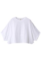 【プルミエ アロンディスモン/1er Arrondissement】のハイゲージポンチクロップドTシャツ 人気、トレンドファッション・服の通販 founy(ファニー) ファッション Fashion レディースファッション Fashion for Women トップス・カットソー Cut & Sew Tops シャツ・ブラウス・オフィスカジュアル Elegant Blouses & Button-Ups ロングTシャツ・Tシャツ Longline T-Shirts & Tees カットソー・ベーシックTシャツ Cut-and-Sewn Tops / Stretch Tees & Basics クロップド Cropped, Short Length ショート Short, Short Length シルケット Silket, Silky Cotton シンプル Simple, Minimal スリーブ Sleeve, Long Sleeve / Short Sleeve トレンド Trend, Trending Now thumbnail オフホワイト|ID: prp329100003966157 ipo3291000000036666646