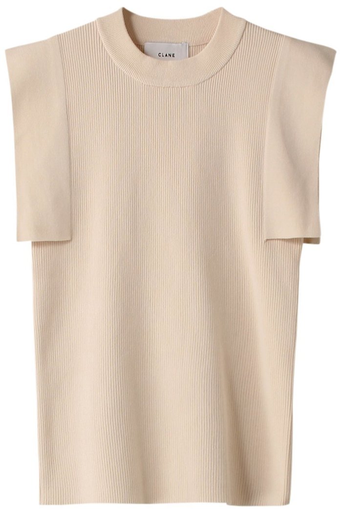 【クラネ/CLANE】のSQUARE SLEEVE KNIT TOPS/トップス インテリア・キッズ・メンズ・レディースファッション・服の通販 founy(ファニー) https://founy.com/ ファッション Fashion レディースファッション Fashion for Women トップス・カットソー Cut & Sew Tops ニット Knit Tops & Sweaters カジュアルプルオーバー・ニットトップス Pullovers & Knit Tops / Casual Pullovers シンプル Simple, Minimal スクエア Square, Square Shape スリーブ Sleeve, Long Sleeve / Short Sleeve フィット Fit, Slim Fit ボトム Bottoms, Lower Wear |ID: prp329100003966160 ipo3291000000035962900