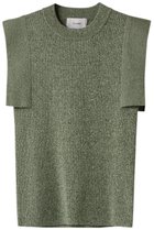 【クラネ/CLANE】のSQUARE SLEEVE KNIT TOPS/トップス 人気、トレンドファッション・服の通販 founy(ファニー) ファッション Fashion レディースファッション Fashion for Women トップス・カットソー Cut & Sew Tops ニット Knit Tops & Sweaters カジュアルプルオーバー・ニットトップス Pullovers & Knit Tops / Casual Pullovers シンプル Simple, Minimal スクエア Square, Square Shape スリーブ Sleeve, Long Sleeve / Short Sleeve フィット Fit, Slim Fit ボトム Bottoms, Lower Wear thumbnail GREEN|ID: prp329100003966160 ipo3291000000035962902