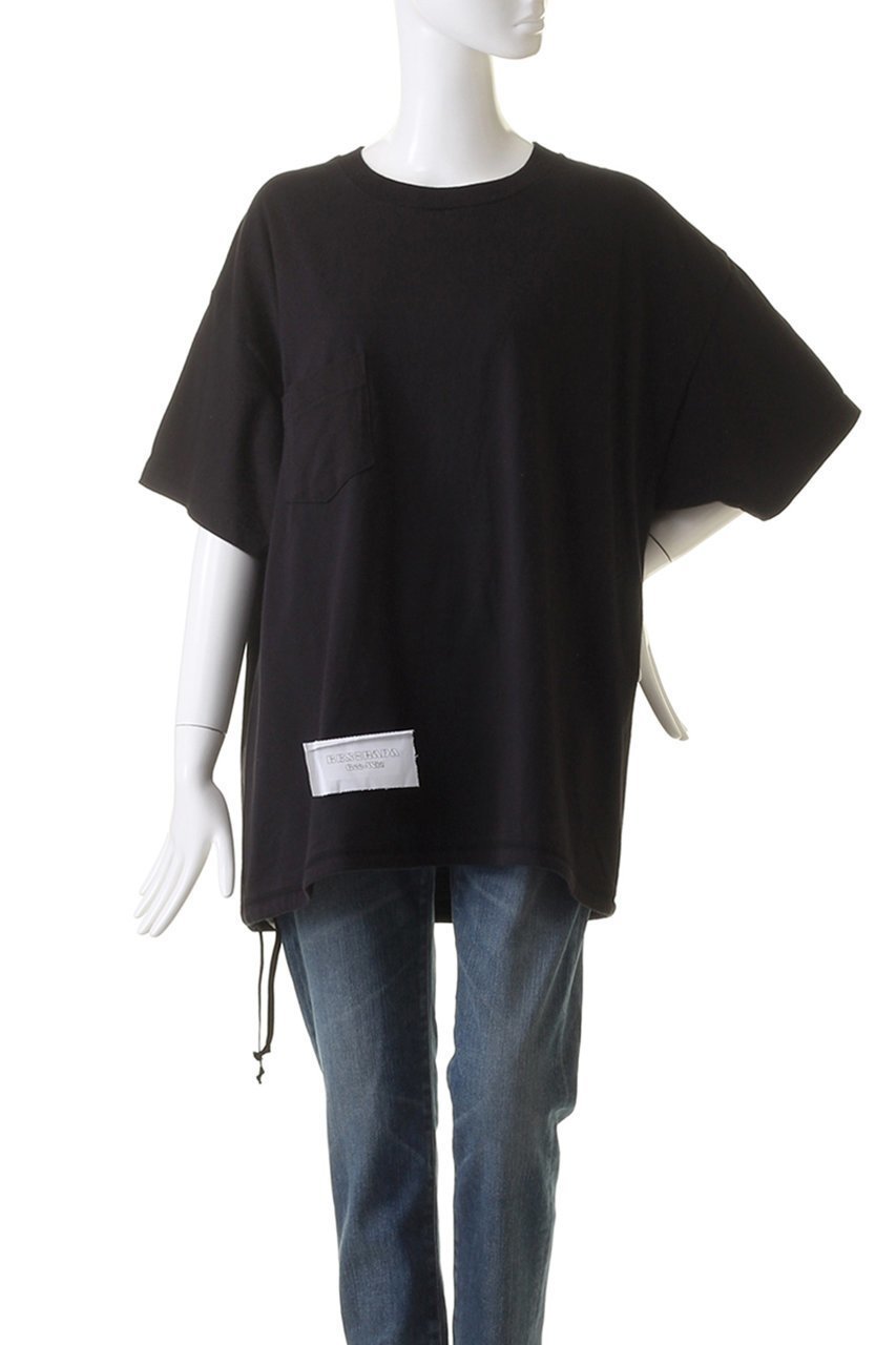 【シシ/sisii】のショートスリーブ スイッチポケットTシャツ 人気、トレンドファッション・服の通販 founy(ファニー) 　ファッション　Fashion　レディースファッション　WOMEN　トップス・カットソー　Tops/Tshirt　シャツ/ブラウス　Shirts/Blouses　ロング / Tシャツ　T-Shirts　カットソー　Cut and Sewn　ショート　Short　シンプル　Simple　スリーブ　Sleeve　ドローコード　Draw Cord　ポケット　Pocket　other-2|ID: prp329100003966164 ipo3291000000031455587