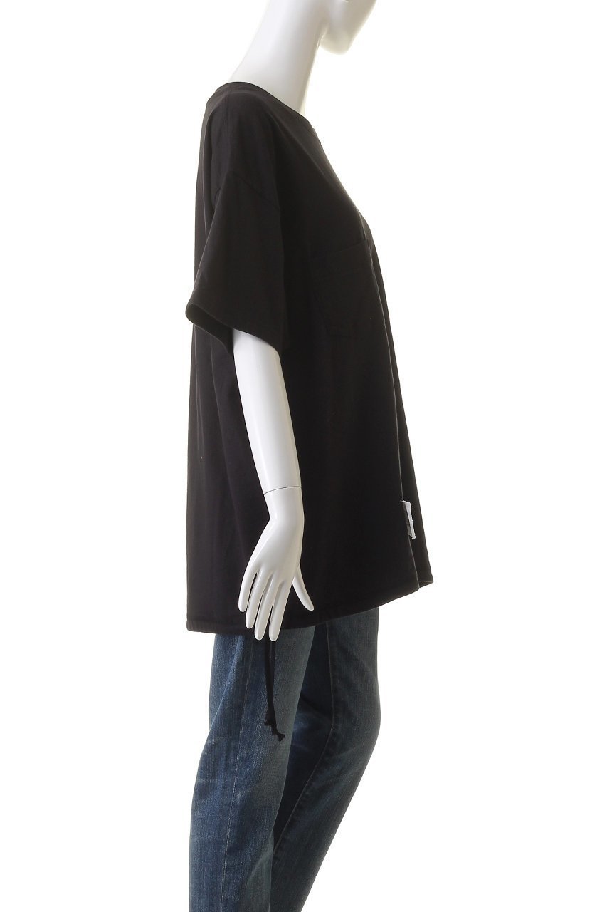 【シシ/sisii】のショートスリーブ スイッチポケットTシャツ 人気、トレンドファッション・服の通販 founy(ファニー) 　ファッション　Fashion　レディースファッション　WOMEN　トップス・カットソー　Tops/Tshirt　シャツ/ブラウス　Shirts/Blouses　ロング / Tシャツ　T-Shirts　カットソー　Cut and Sewn　ショート　Short　シンプル　Simple　スリーブ　Sleeve　ドローコード　Draw Cord　ポケット　Pocket　other-3|ID: prp329100003966164 ipo3291000000031455588