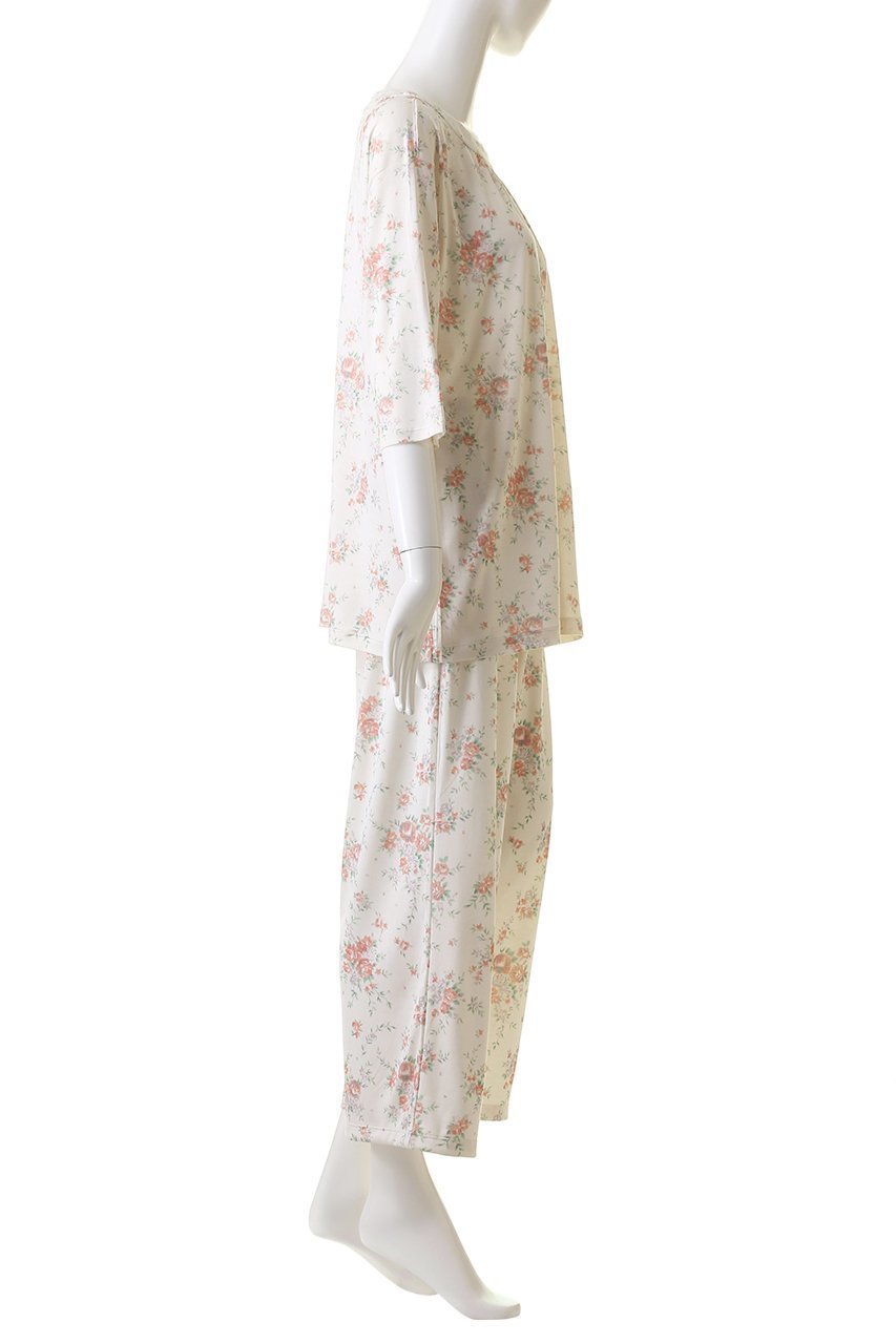 【キッドブルー/KID BLUE】の24シルクブラッサムPtパジャマ 人気、トレンドファッション・服の通販 founy(ファニー) 　ファッション　Fashion　レディースファッション　Fashion for Women　なめらか　Smooth, Silky Texture　シルク　Silk, 100% Silk　パジャマ　Pajamas, Sleepwear　プリント　Print, Printed Pattern　other-3|ID: prp329100003966178 ipo3291000000032841973