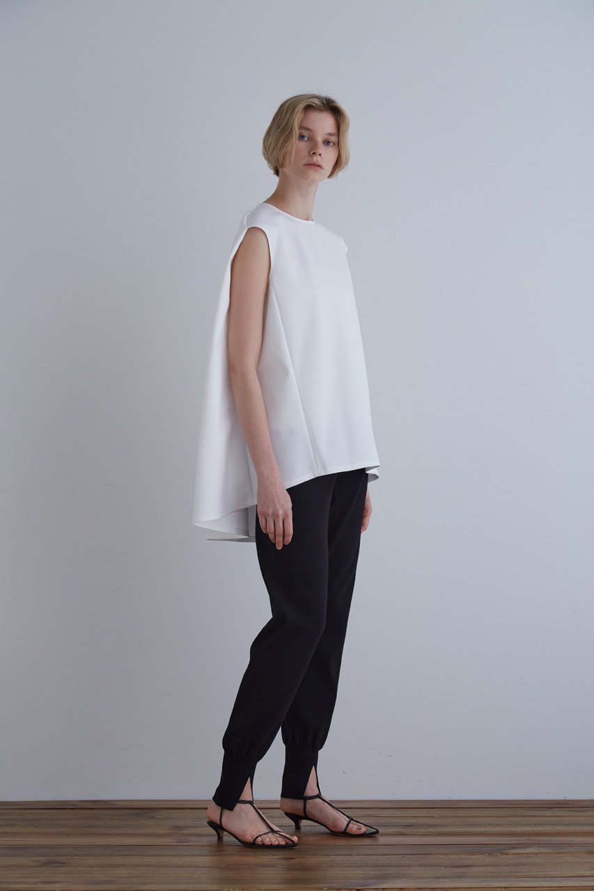 【ル フィル/LE PHIL】のハイストレッチダンボールプルオーバー 人気、トレンドファッション・服の通販 founy(ファニー) 　ファッション　Fashion　レディースファッション　Ladies' Fashion Online　トップス・カットソー　Tops/Tshirt　キャミソール / ノースリーブ　No Sleeves　シャツ/ブラウス　Shirts/Blouses　プルオーバー　Pullover　おすすめ　Recommend　ジャージ　Jersey　ストレッチ　Stretch　デニム　Denim　ノースリーブ　No Sleeve　パターン　Pattern　再入荷　Restock/Back In Stock/Re Arrival　other-7|ID: prp329100003966180 ipo3291000000032694747