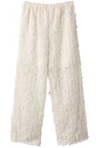 【ミディウミソリッド/MIDIUMISOLID】のfringe lace easy PT パンツ off white|ID:prp329100003967370