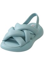 【スティーブマデン/STEVE MADDEN】のHAZZIE 厚底パフィーストラップサンダル BABY BLUE|ID: prp329100003969681 ipo3291000000035059907