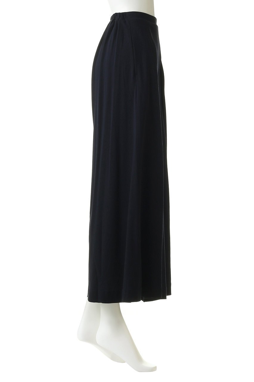 【デミーリー/DEMYLEE】のCHANTEL ジャージーピマコットン プルオンパンツ 人気、トレンドファッション・服の通販 founy(ファニー) 　ファッション　Fashion　レディースファッション　Fashion for Women　パンツ　Pants & Trousers　エレガント 上品　Elegant　ギャザー　Gathered, Ruffled　シンプル　Simple, Minimal　フレア　Flare, Flared　フロント　Front, Front Design　プリーツ　Pleats, Pleated　再入荷　Restock / Back in Stock　定番　Standard, Basic Item　other-3|ID: prp329100003969685 ipo3291000000035451265