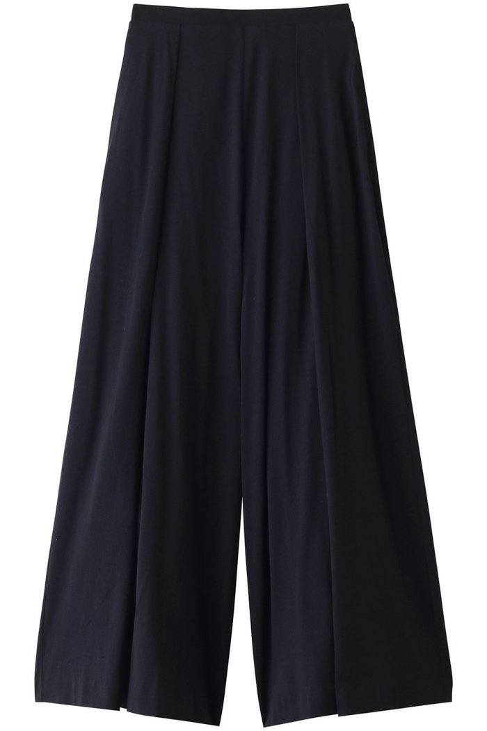 【デミーリー/DEMYLEE】のCHANTEL ジャージーピマコットン プルオンパンツ インテリア・キッズ・メンズ・レディースファッション・服の通販 founy(ファニー) https://founy.com/ ファッション Fashion レディースファッション Fashion for Women パンツ Pants & Trousers エレガント 上品 Elegant ギャザー Gathered, Ruffled シンプル Simple, Minimal フレア Flare, Flared フロント Front, Front Design プリーツ Pleats, Pleated 定番 Standard, Basic Item |ID: prp329100003969685 ipo3291000000036097953