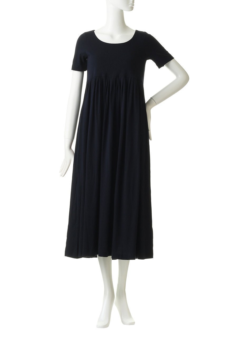 【デミーリー/DEMYLEE】のELOISE ジャージーピマコットンドレス 人気、トレンドファッション・服の通販 founy(ファニー) 　ファッション　Fashion　レディースファッション　Fashion for Women　ワンピース　Dresses　フォーマル・パーティードレス・結婚式用ドレス　Elegant & Casual Dresses　チュニック　Tunic Tops & Dresses　ギャザー　Gathered, Ruffled　シンプル　Simple, Minimal　チュニック　Tunic, Long Top　フェミニン　Feminine, Girly　プリーツ　Pleats, Pleated　半袖　Short Sleeve, Half Sleeve　定番　Standard, Basic Item　other-2|ID: prp329100003969686 ipo3291000000032893603