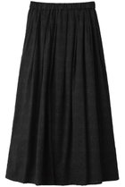 【ミズイロ インド/mizuiro ind】のjacquard tuck long SK スカート black|ID:prp329100003969694
