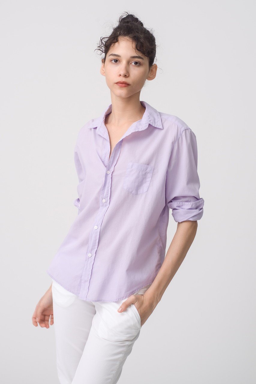 【フランク&アイリーン/Frank&Eileen】のEILEEN イタリアンライトポプリン カラーシャツ 人気、トレンドファッション・服の通販 founy(ファニー) ファッション Fashion レディースファッション Fashion for Women トップス・カットソー Cut & Sew Tops シャツ・ブラウス・オフィスカジュアル Elegant Blouses & Button-Ups スリーブ Sleeve, Long Sleeve / Short Sleeve ボトム Bottoms, Lower Wear ポケット Pocket, Pocket Detail ロング Long, Long-Length 夏 Summer 春 Spring S/S・春夏 SS, Spring/Summer, Warm Season other-8|ID: prp329100003969701 ipo3291000000032900598