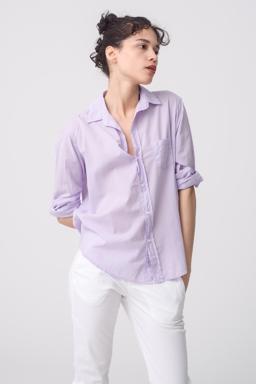 【フランク&アイリーン/Frank&Eileen】のEILEEN イタリアンライトポプリン カラーシャツ 人気、トレンドファッション・服の通販 founy(ファニー) 　ファッション　Fashion　レディースファッション　Fashion for Women　トップス・カットソー　Cut & Sew Tops　シャツ・ブラウス・オフィスカジュアル　Elegant Blouses & Button-Ups　スリーブ　Sleeve, Long Sleeve / Short Sleeve　ボトム　Bottoms, Lower Wear　ポケット　Pocket, Pocket Detail　ロング　Long, Long-Length　夏　Summer　春　Spring　S/S・春夏　SS, Spring/Summer, Warm Season　other-6|ID: prp329100003969701 ipo3291000000036748177