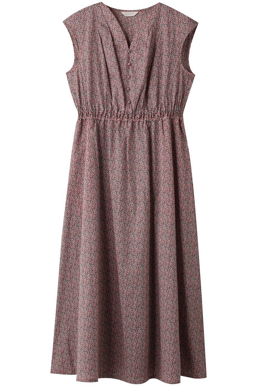 【キッドブルー/KID BLUE】の24LIBERTYプリントワンピース インテリア・キッズ・メンズ・レディースファッション・服の通販 founy(ファニー) 　ファッション　Fashion　レディースファッション　Fashion for Women　ワンピース　Dresses　ノースリーブ　Sleeveless, No-Sleeve　パジャマ　Pajamas, Sleepwear　フェミニン　Feminine, Girly　プリント　Print, Printed Pattern　人気　Popular, Best Seller　ピンク|ID: prp329100003969709 ipo3291000000032842003