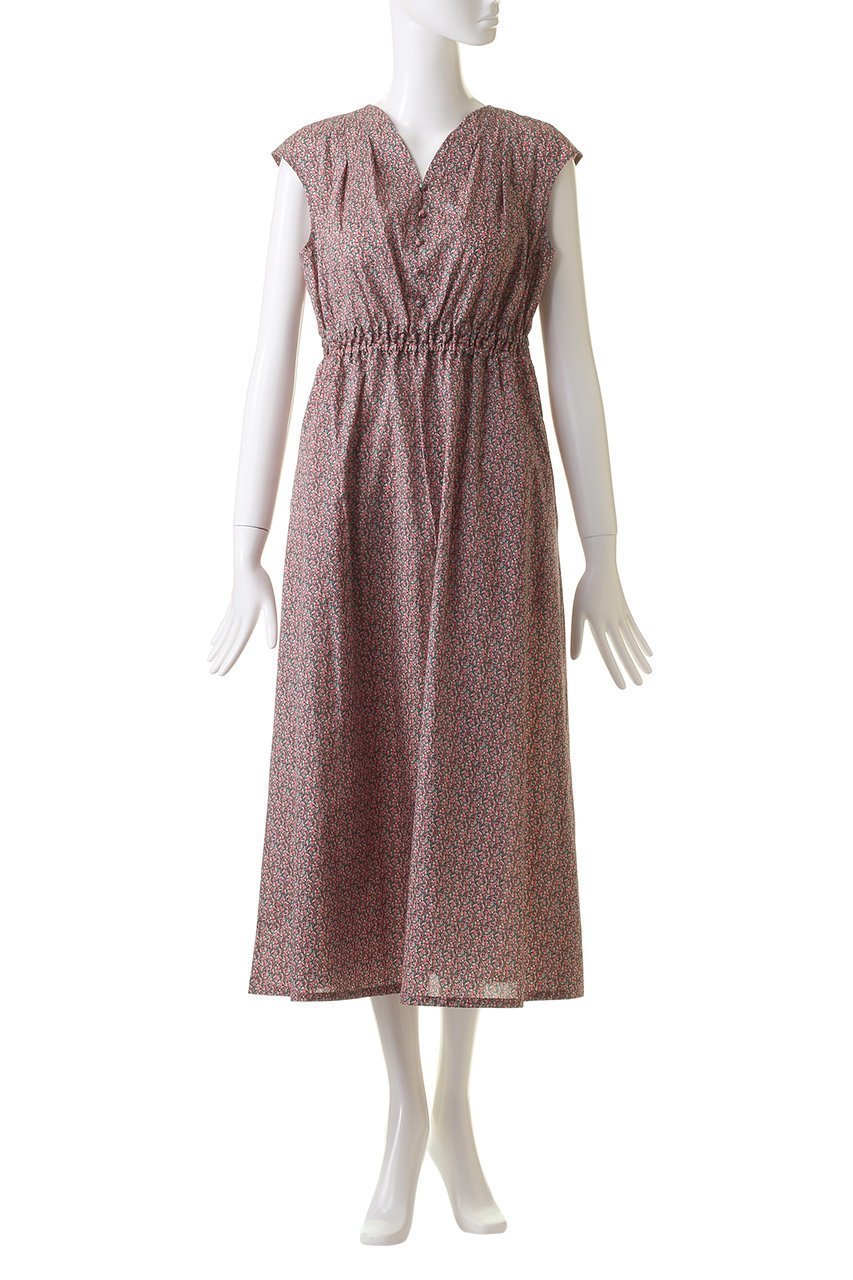 【キッドブルー/KID BLUE】の24LIBERTYプリントワンピース 人気、トレンドファッション・服の通販 founy(ファニー) 　ファッション　Fashion　レディースファッション　Fashion for Women　ワンピース　Dresses　ノースリーブ　Sleeveless, No-Sleeve　パジャマ　Pajamas, Sleepwear　フェミニン　Feminine, Girly　プリント　Print, Printed Pattern　人気　Popular, Best Seller　other-2|ID: prp329100003969709 ipo3291000000032842021