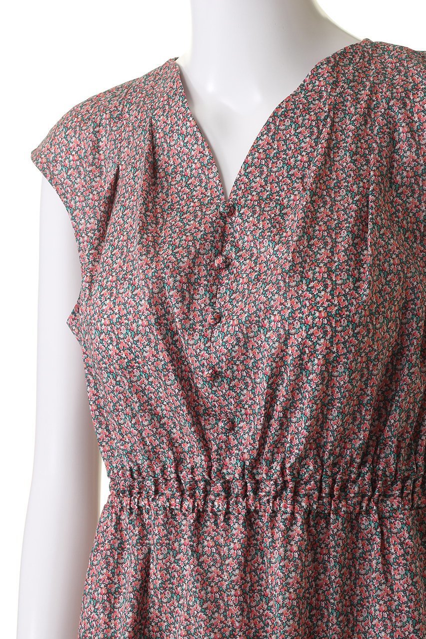 【キッドブルー/KID BLUE】の24LIBERTYプリントワンピース 人気、トレンドファッション・服の通販 founy(ファニー) 　ファッション　Fashion　レディースファッション　Fashion for Women　ワンピース　Dresses　ノースリーブ　Sleeveless, No-Sleeve　パジャマ　Pajamas, Sleepwear　フェミニン　Feminine, Girly　プリント　Print, Printed Pattern　人気　Popular, Best Seller　other-5|ID: prp329100003969709 ipo3291000000032842038