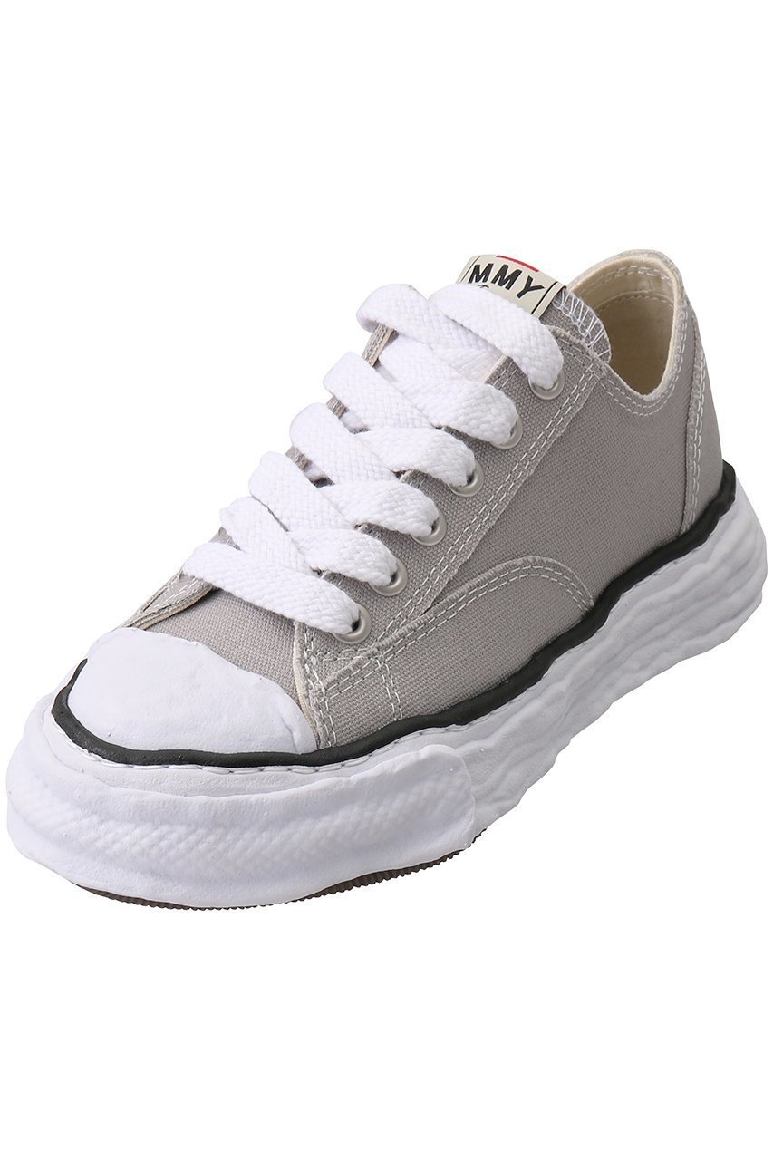 【メゾン ミハラヤスヒロ/Maison MIHARA YASUHIRO】の【UNISEX】PETERSON23 オリジナルソール キャンバス ロートップ スニーカー インテリア・キッズ・メンズ・レディースファッション・服の通販 founy(ファニー) 　ファッション　Fashion　レディースファッション　Fashion for Women　ユニセックス　Unisex, Genderless　キャンバス　Canvas, Canvas Fabric　スニーカー　Sneakers, Trainers　定番　Standard, Basic Item　グレー|ID: prp329100003971300 ipo3291000000034898037
