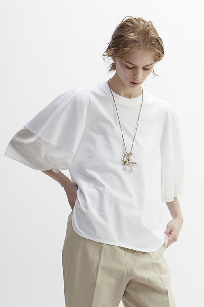 【プレインピープル/PLAIN PEOPLE】のサイロプレミアム×ボイルプルオーバー インテリア・キッズ・メンズ・レディースファッション・服の通販 founy(ファニー) https://founy.com/ ファッション Fashion レディースファッション Fashion for Women トップス・カットソー Cut & Sew Tops シャツ・ブラウス・オフィスカジュアル Elegant Blouses & Button-Ups ロングTシャツ・Tシャツ Longline T-Shirts & Tees カジュアルプルオーバー・ニットトップス Pullovers & Knit Tops / Casual Pullovers カットソー・ベーシックTシャツ Cut-and-Sewn Tops / Stretch Tees & Basics ショート Short, Short Length スリーブ Sleeve, Long Sleeve / Short Sleeve フェミニン Feminine, Girly プレミアム Premium, High-End ラウンド Round, Round Neck |ID: prp329100003971306 ipo3291000000032913196