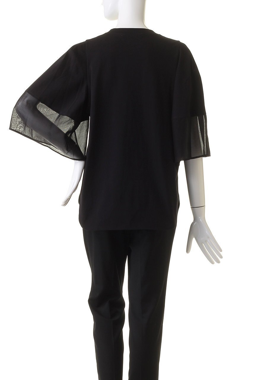 【プレインピープル/PLAIN PEOPLE】のサイロプレミアム×ボイルプルオーバー 人気、トレンドファッション・服の通販 founy(ファニー) 　ファッション　Fashion　レディースファッション　Fashion for Women　トップス・カットソー　Cut & Sew Tops　シャツ・ブラウス・オフィスカジュアル　Elegant Blouses & Button-Ups　ロングTシャツ・Tシャツ　Longline T-Shirts & Tees　カジュアルプルオーバー・ニットトップス　Pullovers & Knit Tops / Casual Pullovers　カットソー・ベーシックTシャツ　Cut-and-Sewn Tops / Stretch Tees & Basics　ショート　Short, Short Length　スリーブ　Sleeve, Long Sleeve / Short Sleeve　フェミニン　Feminine, Girly　プレミアム　Premium, High-End　ラウンド　Round, Round Neck　other-4|ID: prp329100003971306 ipo3291000000032913243