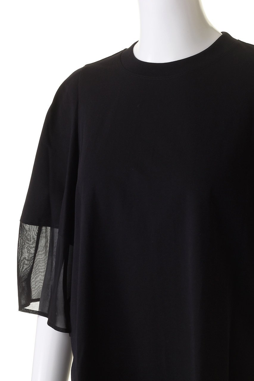 【プレインピープル/PLAIN PEOPLE】のサイロプレミアム×ボイルプルオーバー 人気、トレンドファッション・服の通販 founy(ファニー) 　ファッション　Fashion　レディースファッション　Fashion for Women　トップス・カットソー　Cut & Sew Tops　シャツ・ブラウス・オフィスカジュアル　Elegant Blouses & Button-Ups　ロングTシャツ・Tシャツ　Longline T-Shirts & Tees　カジュアルプルオーバー・ニットトップス　Pullovers & Knit Tops / Casual Pullovers　カットソー・ベーシックTシャツ　Cut-and-Sewn Tops / Stretch Tees & Basics　ショート　Short, Short Length　スリーブ　Sleeve, Long Sleeve / Short Sleeve　フェミニン　Feminine, Girly　プレミアム　Premium, High-End　ラウンド　Round, Round Neck　other-5|ID: prp329100003971306 ipo3291000000032913252
