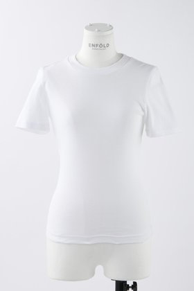 【エンフォルド/ENFOLD】のハイウェットフライス コンパクト Basic T/SH Tシャツ 人気、トレンドファッション・服の通販 founy(ファニー) ファッション Fashion レディースファッション Fashion for Women トップス・カットソー Cut & Sew Tops シャツ・ブラウス・オフィスカジュアル Elegant Blouses & Button-Ups ロングTシャツ・Tシャツ Longline T-Shirts & Tees カットソー・ベーシックTシャツ Cut-and-Sewn Tops / Stretch Tees & Basics インナー Innerwear コンパクト Compact, Small Size ショート Short, Short Length スリーブ Sleeve, Long Sleeve / Short Sleeve バランス Balance, Style Balance ベーシック Basic, Essential 夏 Summer |ID:prp329100003971309