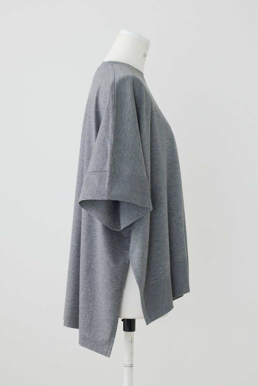 【エンフォルド/ENFOLD】のニット×CUT T/SH Tシャツ 人気、トレンドファッション・服の通販 founy(ファニー) ファッション Fashion レディースファッション Fashion for Women トップス・カットソー Cut & Sew Tops ニット Knit Tops & Sweaters シャツ・ブラウス・オフィスカジュアル Elegant Blouses & Button-Ups ロングTシャツ・Tシャツ Longline T-Shirts & Tees カットソー・ベーシックTシャツ Cut-and-Sewn Tops / Stretch Tees & Basics インド Indian Textile エレガント 上品 Elegant カットソー Cut and Sewn Top ショート Short, Short Length スリーブ Sleeve, Long Sleeve / Short Sleeve 夏 Summer 洗える Machine Washable other-4|ID: prp329100003971311 ipo3291000000032933008