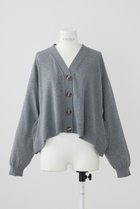 【エンフォルド/ENFOLD】のWave ドレープ C/D カーディガン 人気、トレンドファッション・服の通販 founy(ファニー) ファッション Fashion レディースファッション Fashion for Women トップス・カットソー Cut & Sew Tops ニット Knit Tops & Sweaters カーディガン・羽織り Layered Style Cardigans おすすめ Recommended / Our Picks インド Indian Textile カーディガン Cardigan, Knitwear ドレープ Drape, Draping Fabric ベーシック Basic, Essential 夏 Summer thumbnail トップグレー|ID: prp329100003971312 ipo3291000000032945830
