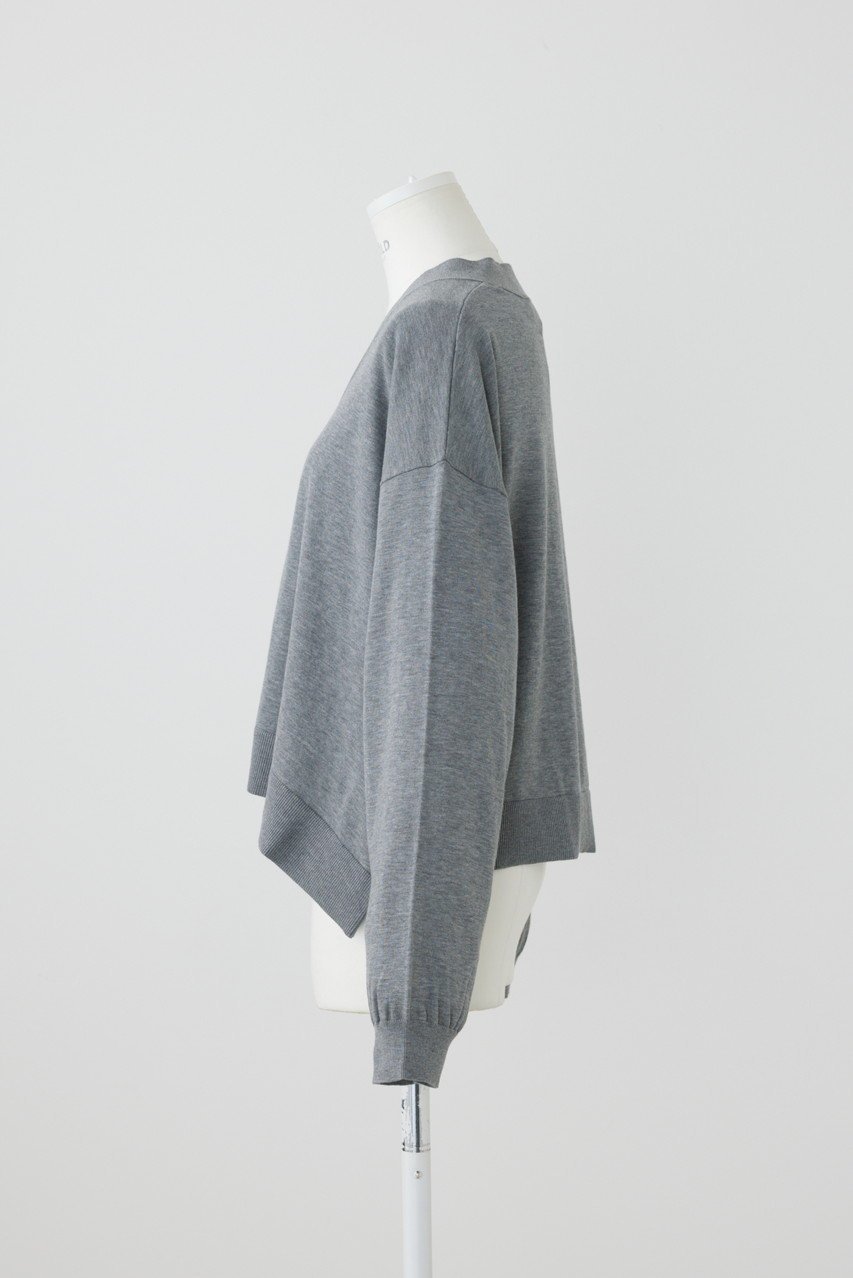 【エンフォルド/ENFOLD】のWave ドレープ C/D カーディガン 人気、トレンドファッション・服の通販 founy(ファニー) ファッション Fashion レディースファッション Fashion for Women トップス・カットソー Cut & Sew Tops ニット Knit Tops & Sweaters カーディガン・羽織り Layered Style Cardigans おすすめ Recommended / Our Picks インド Indian Textile カーディガン Cardigan, Knitwear ドレープ Drape, Draping Fabric ベーシック Basic, Essential 夏 Summer other-2|ID: prp329100003971312 ipo3291000000035962915