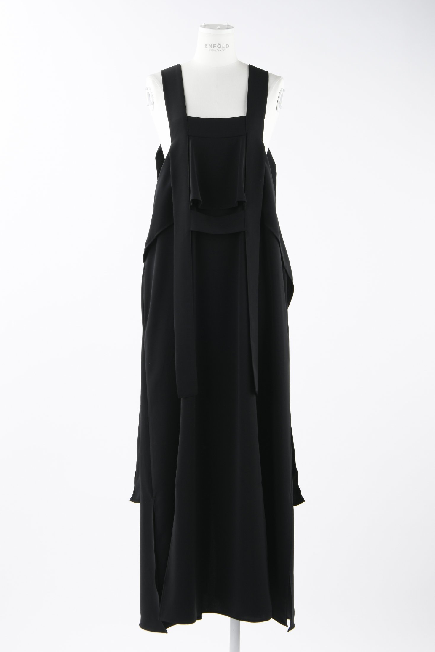 【エンフォルド/ENFOLD】のライトPEツイル フレアスリット Jumper SK/スカート インテリア・キッズ・メンズ・レディースファッション・服の通販 founy(ファニー) 　ファッション　Fashion　レディースファッション　Fashion for Women　スカート　Skirts　ロングスカート　Long Skirts / Maxi & Midi Skirts　スリット　Slit, Slit Detail　ツイル　Twist, Twisted Detail　ドレープ　Drape, Draping Fabric　フェミニン　Feminine, Girly　フレア　Flare, Flared　ラップ　Wrap, Wrap Design　ロング　Long, Long-Length　人気　Popular, Best Seller　夏　Summer　定番　Standard, Basic Item　軽量　Lightweight, Ultra Light　ブラック|ID: prp329100003971313 ipo3291000000035345272