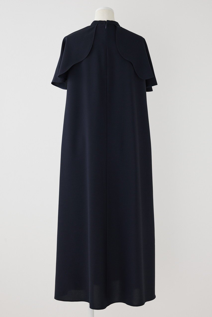 【エンフォルド/ENFOLD】のComfortable Twill ケープ Wave DRS/ドレス 人気、トレンドファッション・服の通販 founy(ファニー) 　ファッション　Fashion　レディースファッション　Fashion for Women　ワンピース　Dresses　フォーマル・パーティードレス・結婚式用ドレス　Elegant & Casual Dresses　チュニック　Tunic Tops & Dresses　スーツ　Suit, Formalwear　チュニック　Tunic, Long Top　ドレス　Dress, One-Piece　ノースリーブ　Sleeveless, No-Sleeve　ロング　Long, Long-Length　エレガント 上品　Elegant　人気　Popular, Best Seller　夏　Summer　other-3|ID: prp329100003971318 ipo3291000000036811836