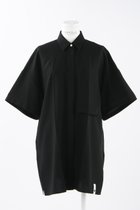 【エンフォルド/ENFOLD】のComfortable Twill センタープレス SH/シャツ ブラック|ID: prp329100003971319 ipo3291000000032910159