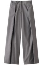 【リムアーク/RIM.ARK】のVolume waist mens like PT/パンツ 人気、トレンドファッション・服の通販 founy(ファニー) ファッション Fashion レディースファッション WOMEN パンツ Pants ワイド Wide 防寒 Cold Protection thumbnail グレー|ID: prp329100003971321 ipo3291000000032376975