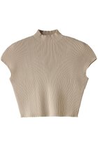 【リムアーク/RIM.ARK】のHalf sleeve compact knit/ニット 人気、トレンドファッション・服の通販 founy(ファニー) ファッション Fashion レディースファッション Fashion for Women トップス・カットソー Cut & Sew Tops ニット Knit Tops & Sweaters カジュアルプルオーバー・ニットトップス Pullovers & Knit Tops / Casual Pullovers コンパクト Compact, Small Size サマー Summer, Summer Style リブニット Rib Knit, Ribbed Knit 軽量 Lightweight, Ultra Light thumbnail ライトベージュ|ID: prp329100003971325 ipo3291000000036062618