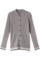 【リムアーク/RIM.ARK】のTransparent line knit CD/カーディガン ライトグレー|ID: prp329100003971327 ipo3291000000032960127