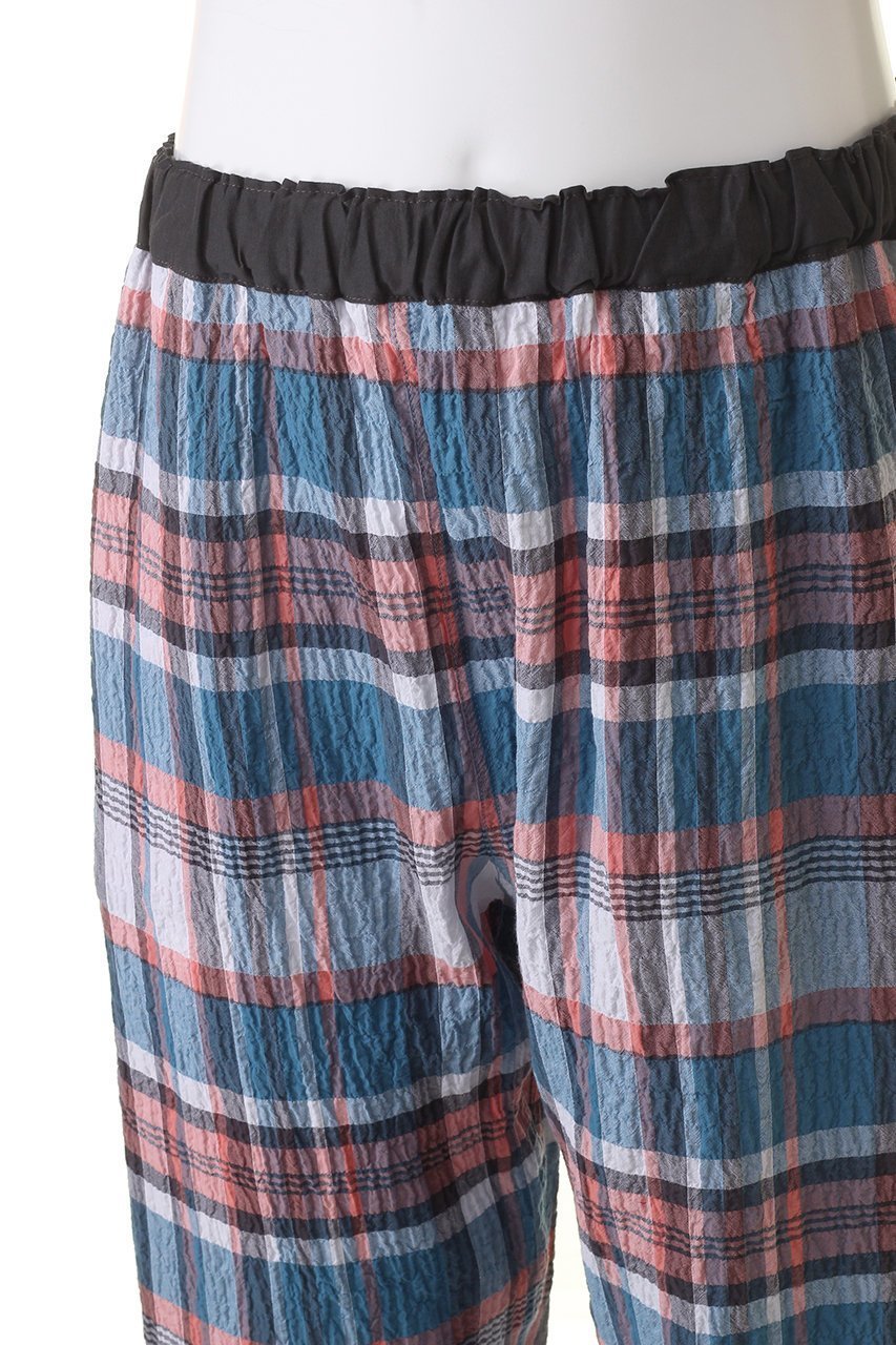 【キッドブルー/KID BLUE / MEN】の【MEN】24シャーリングチェックボトム 人気、トレンドファッション・服の通販 founy(ファニー) 　ファッション　Fashion　メンズファッション　Fashion for Men　おすすめ　Recommended / Our Picks　シャーリング　Shirring, Ruched　パジャマ　Pajamas, Sleepwear　人気　Popular, Best Seller　夏　Summer　other-5|ID: prp329100003971328 ipo3291000000032835109