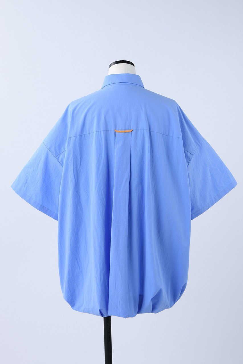 【ナゴンスタンス/nagonstans】のCO RipStop バルーンヘム SH/シャツ 人気、トレンドファッション・服の通販 founy(ファニー) 　ファッション　Fashion　レディースファッション　WOMEN　トップス・カットソー　Tops/Tshirt　シャツ/ブラウス　Shirts/Blouses　ショート　Short　スリーブ　Sleeve　メッシュ　Mesh　other-3|ID: prp329100003971338 ipo3291000000031455033